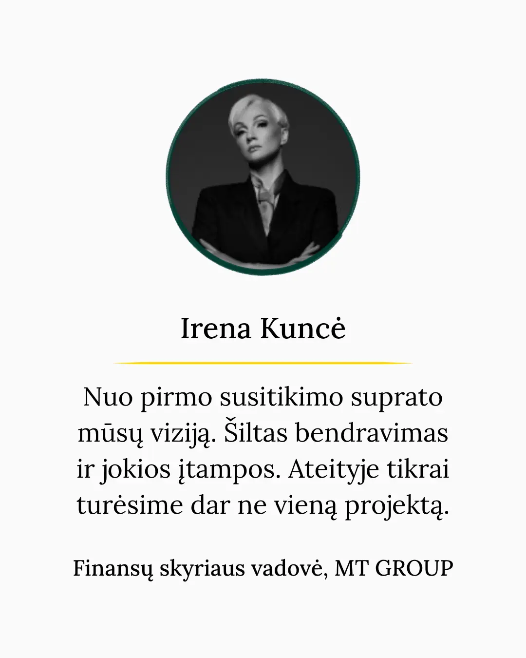 Irena-atsiliepimas